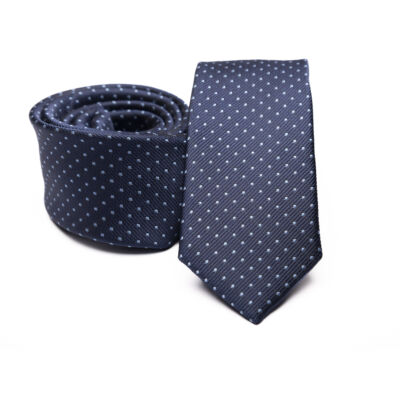 Slim pöttyös nyakkendő