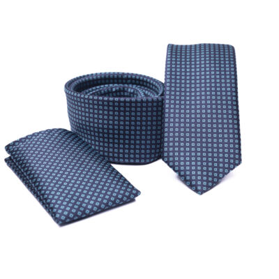 Díszzsebkendős slim nyakkendő