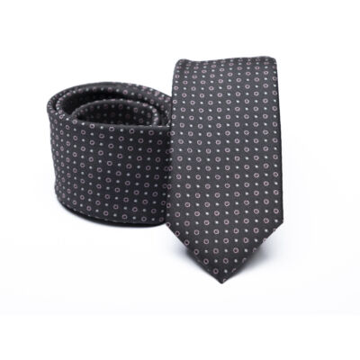 Slim pöttyös nyakkendő